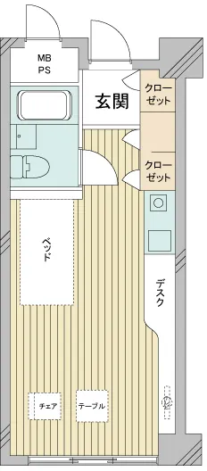 Maison Otsuka - Floor Plan - ["Floor", "Apartment", "Tile Flooring"]
