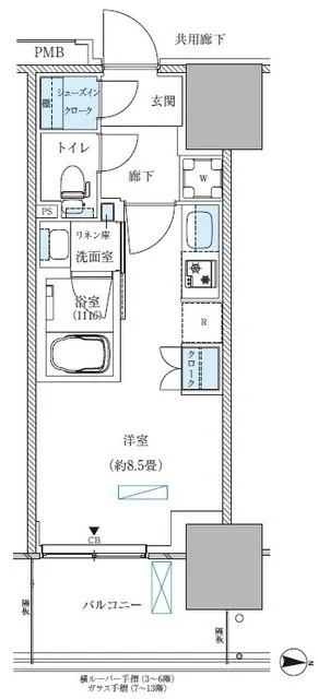 Park Axis Nishi-Ojima Comfort Square - Floor Plan - ["Diagram"]