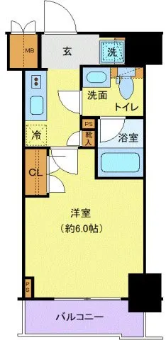 Plair Duc Kitashinagawa - Floor Plan - []