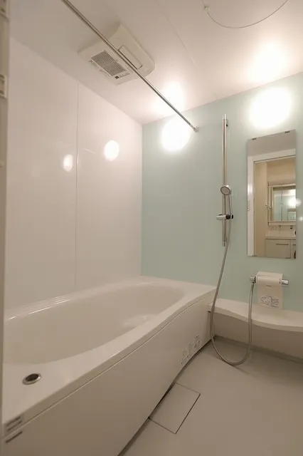 Casa Serena - Interior - ["Mirror", "Bathtub", "Plumbing fixture"]