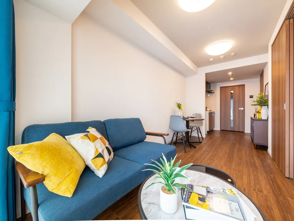 Hmlet Higashi-Shinjuku - Interior - ["Interior design", "Apartment", "Flooring"]