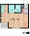 NERV Nishi-Waseda - Floor Plan - ["Apartment", "Plumbing fixture"] thumbnail