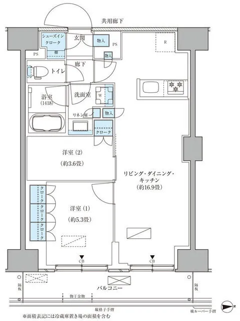 Park Axis Shinagawa Tennozu Isle - Floor Plan - ["Diagram", "Plan", "Floor plan"]