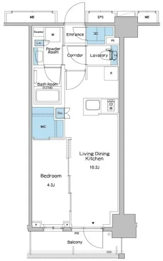 Lefon Progres Shimura Sakaue - Floor Plan - ["Floor plan", "Diagram"]