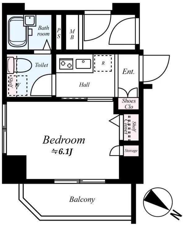 Roar Meguro Fudomae - Floor Plan - ["Design", "Floor plan"]