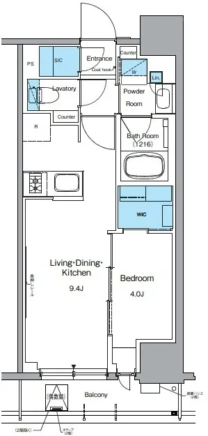 Lefon Progres Ueno Okachimachi - Floor Plan - ["Diagram", "Floor plan", "Plan"]