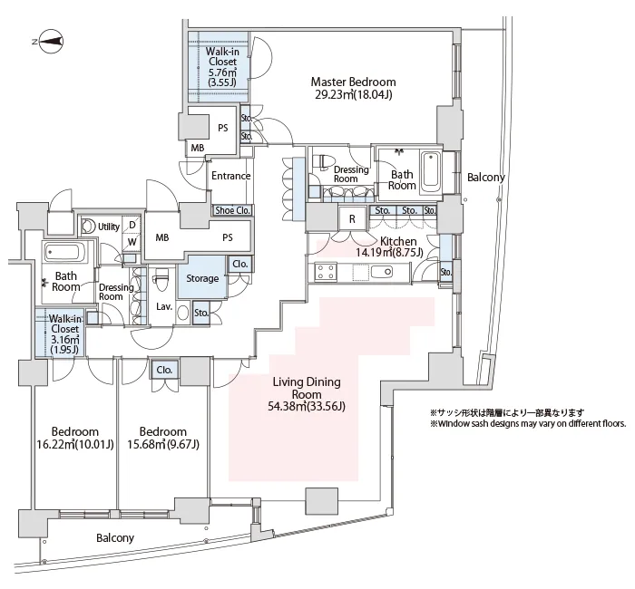 La Tour Shiodome - Floor Plan - ["Schematic", "Map", "Font"]