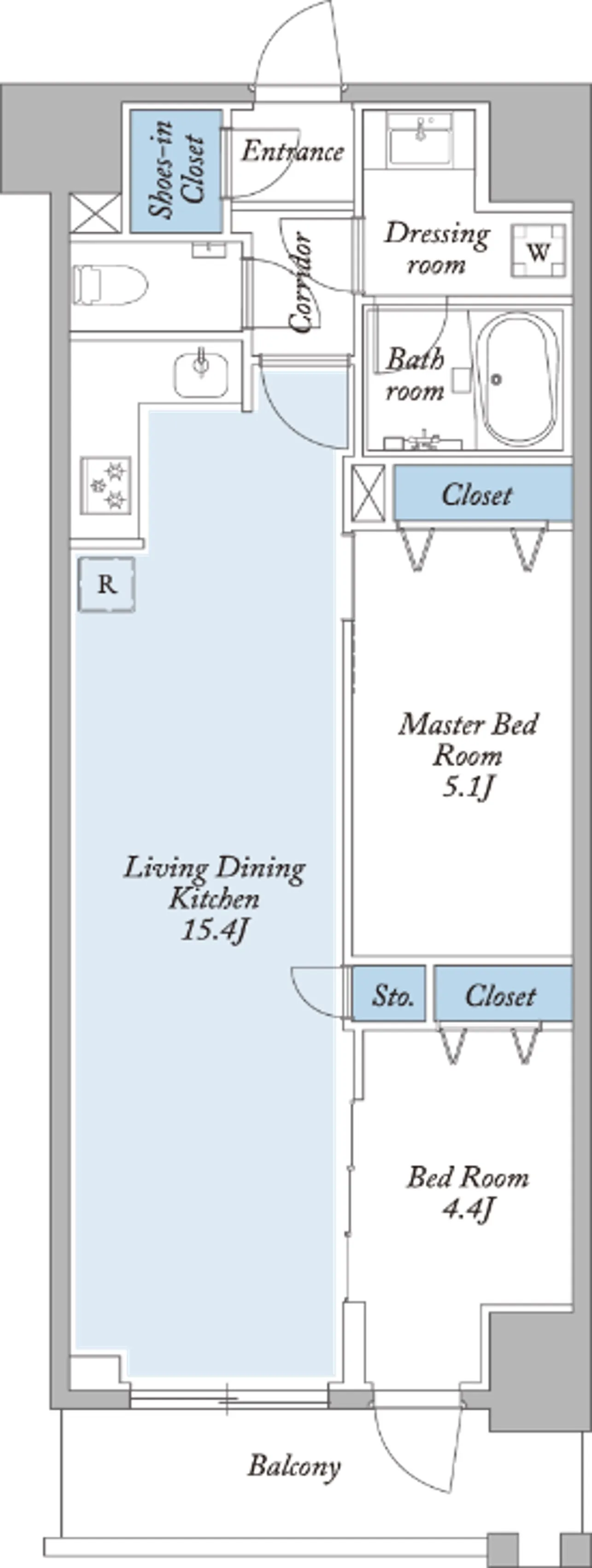Gran Casa Ryogoku Verde - Floor Plan - ["Product", "Rectangle", "Font"]