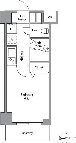 RESIDIA Kamiochiai - Floor Plan - []