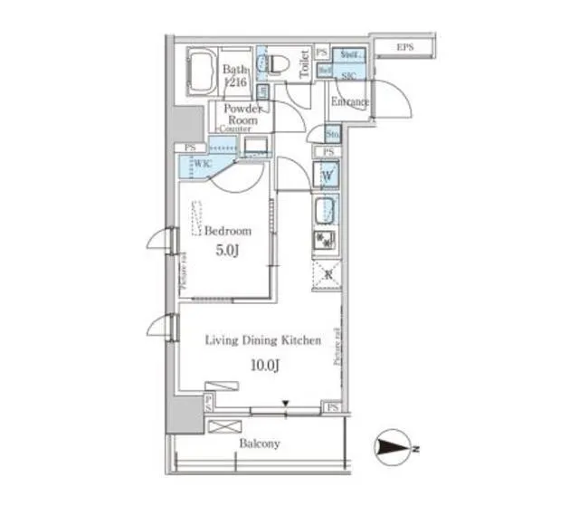Park Axis Kikugawa - Floor Plan - ["Map", "Schematic", "Parallel"]