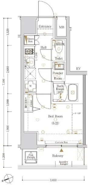 Log Togoshi - Floor Plan - ["Diagram", "Plan", "Floor plan"]