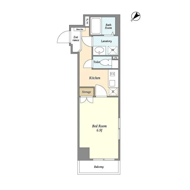 BPR Residence Suitengumae - Floor Plan - ["Rectangle", "Font", "Parallel"]