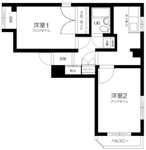 Pastel U - Floor Plan - ["Floor plan", "Tile Flooring", "Wood flooring"]