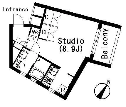 Latiera Yutenji - Floor Plan - ["Font", "Line", "Parallel"]