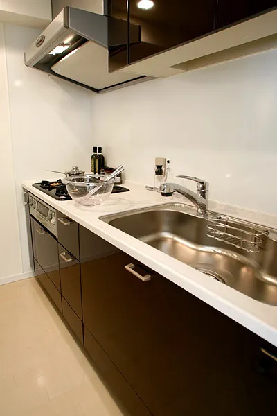 Residia Yutenji - Interior - ["Kitchen", "Kitchen Sink", "Plumbing fixture"]