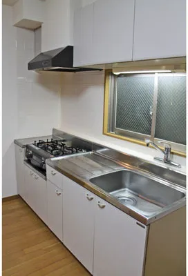 Asahi Building - Interior - ["Kitchen", "Kitchen Sink", "Major appliance"]