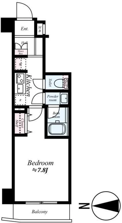 DIPS Oyama Sachimachi - Floor Plan - ["Wood flooring"]