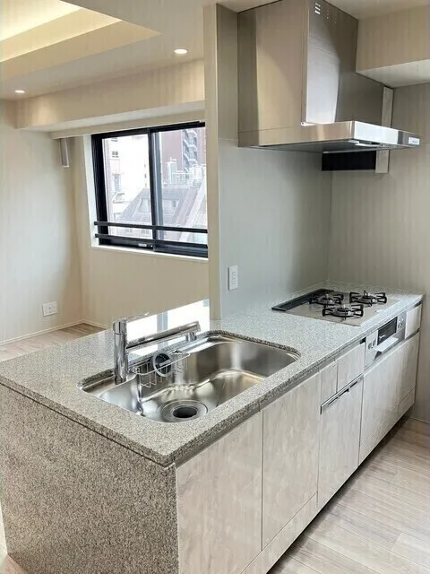 The Park House Shiba Onarimon - Interior - ["Kitchen", "Flooring", "Plumbing fixture"]