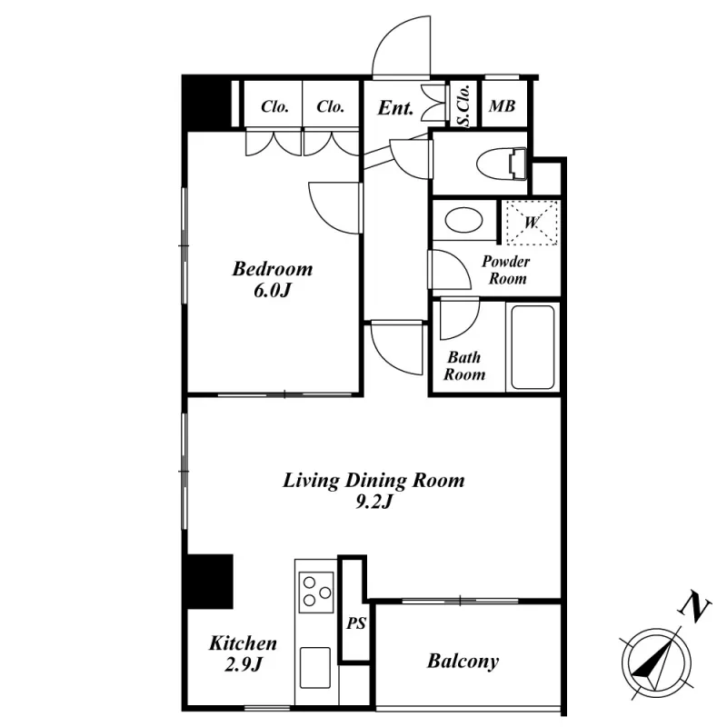 Spacia Sangenjaya No.2 - Floor Plan - ["Text", "Diagram", "Floor plan"]