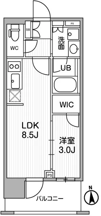 Season Flats Shin-Okachimachi East - Floor Plan - []