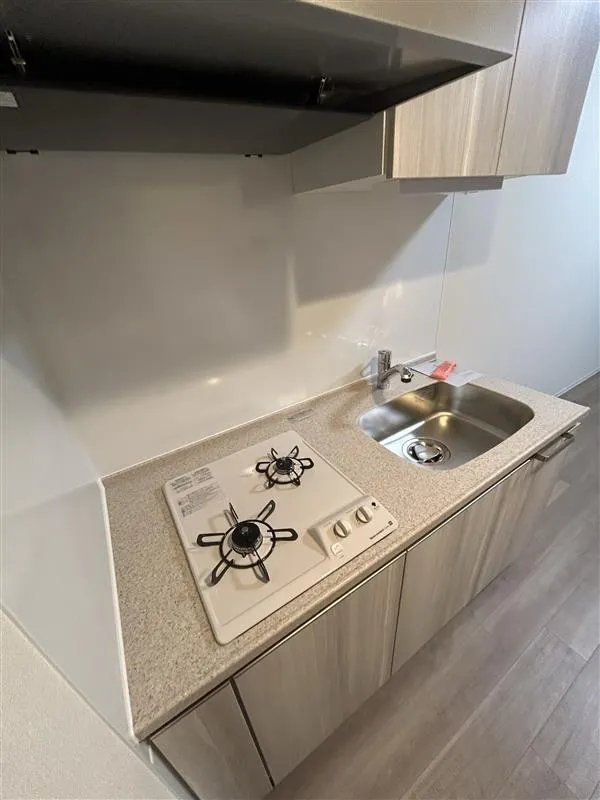 Eslead Residence Osaka Tanimachi The Marks - Interior - ["Kitchen", "Major appliance", "Kitchen Sink"]