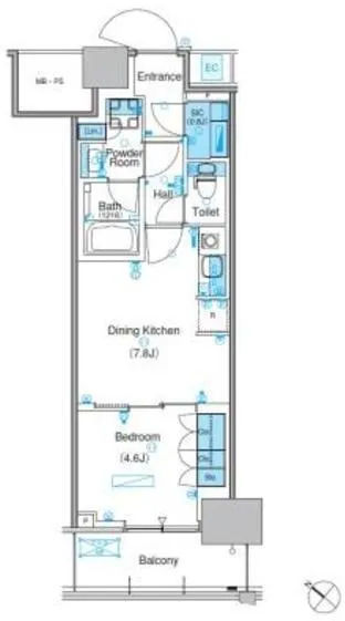Park Axis Toyosu Canal - Floor Plan - []
