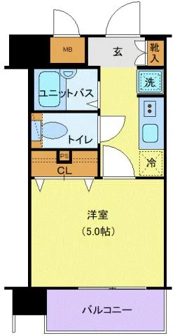 Regios Bunkyo Hakusan - Floor Plan - ["Tile Flooring"]