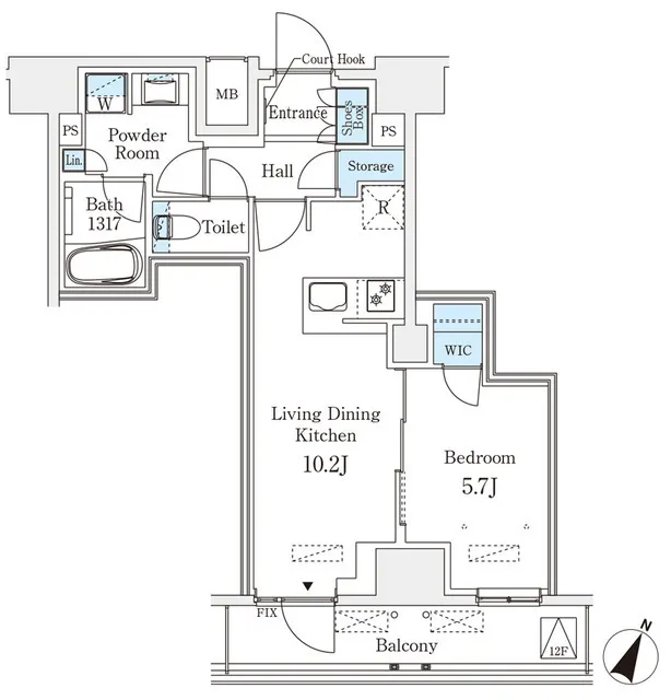 Belfirth Kanda Jimbocho - Floor Plan - ["Schematic", "Rectangle", "Font"]