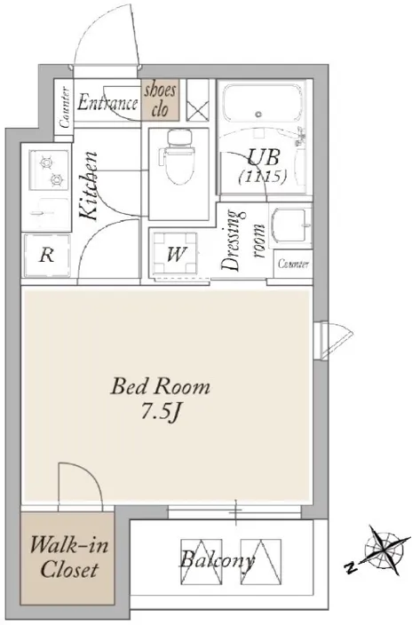Live Casa Monzen-Nakacho - Floor Plan - ["White", "Floor plan", "Plan"]