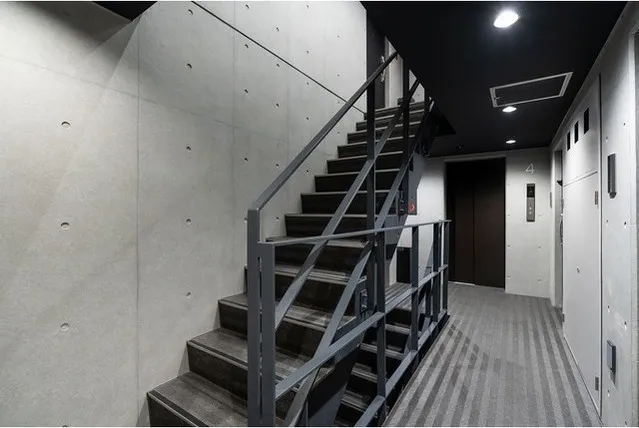 Well Square Nishi-Shinjuku 5-Chome - Exterior - ["Stairs", "Ceiling", "Silver"]