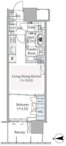 Grand City Tower Tsukishima - Floor Plan - []