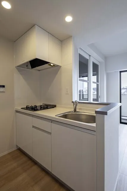 One Roof Flat Kuramae - Interior - ["Kitchen", "Countertop", "Kitchen Appliance"]