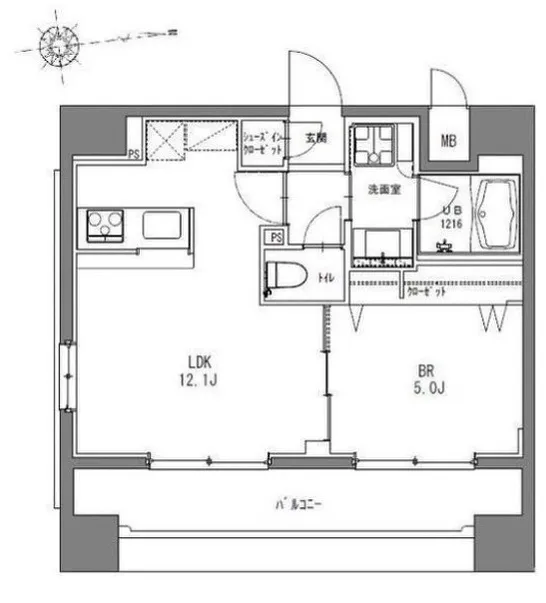 La Douceur Akihabara - Floor Plan - ["Product", "Schematic", "Rectangle"]