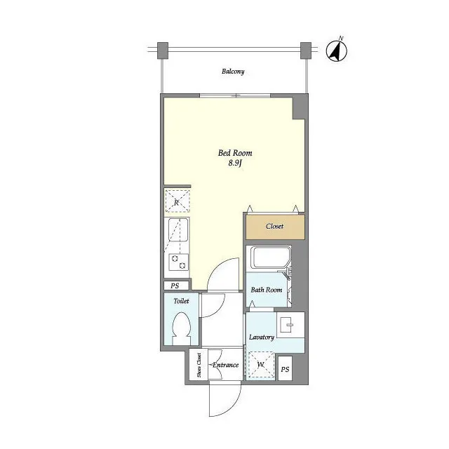 Alivio HORIUCHI - Floor Plan - ["Rectangle", "Parallel", "Font"]