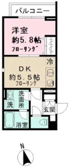 Vermeer - Floor Plan - ["Apartment", "Tile Flooring"]