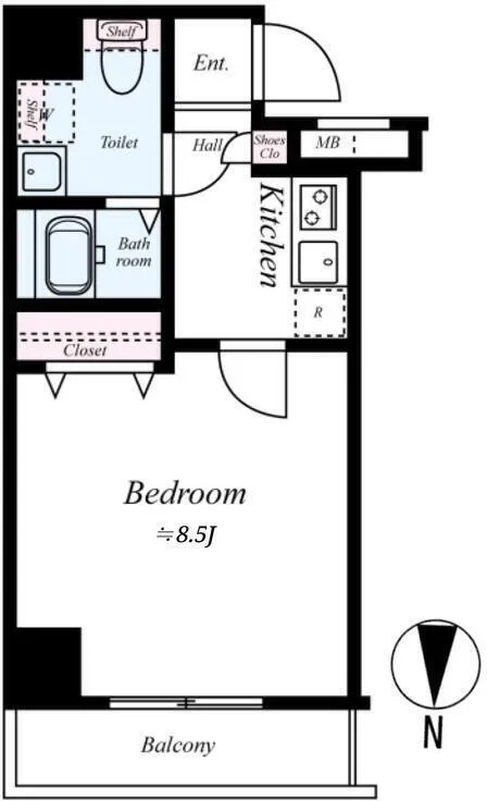 Sprester Kinshicho - Floor Plan - []