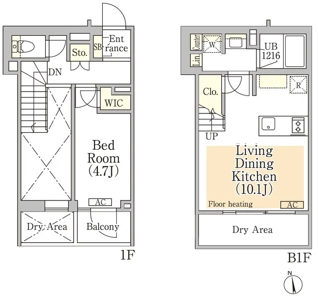 Ipse Kagurazaka - Floor Plan - ["Rectangle", "Schematic", "Font"]