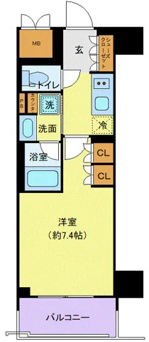 THE GATEHOUSE Asakusa Kaminarimon - Floor Plan - []