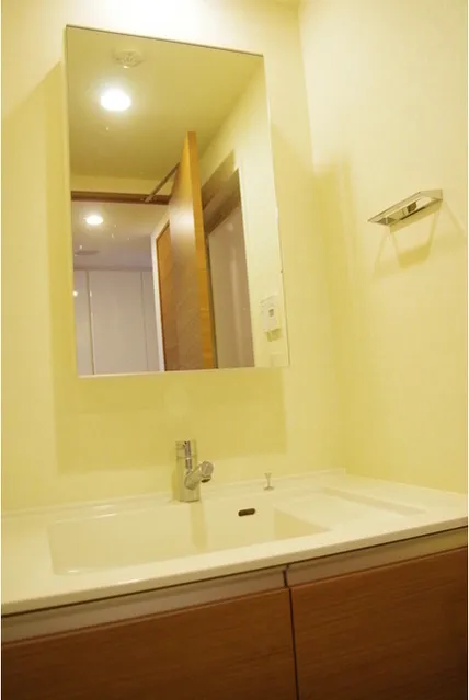Stylio Shinagawa Nakanobu - Interior - ["Mirror", "Tap", "Plumbing fixture"]