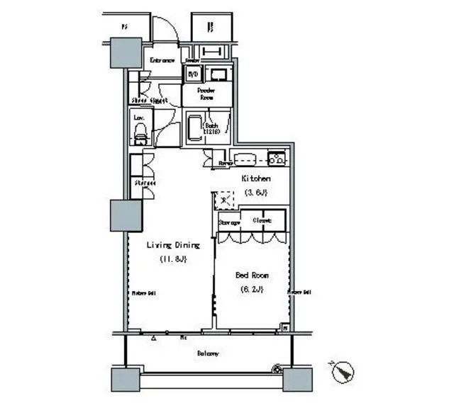 The Tokyo Towers Midtower - Floor Plan - ["Floor plan", "Plan", "Diagram"]
