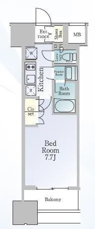 Le Fon Blanche Shinagawa Minamioi - Floor Plan - []