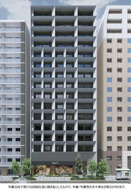 Maison Calm Nihonbashi Bakurocho - Exterior - ["Building", "Property", "Sky"]