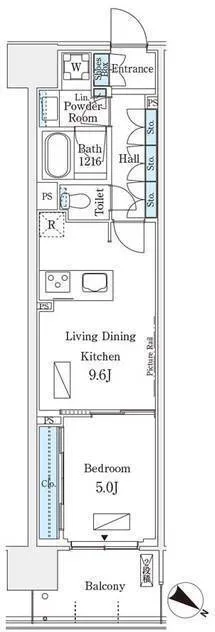 Royal Parks Ariake - Floor Plan - ["Diagram", "Technical drawing"]