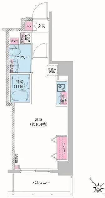 RESIDIA Ogikubo III - Floor Plan - ["Diagram", "Plan", "Floor plan"]