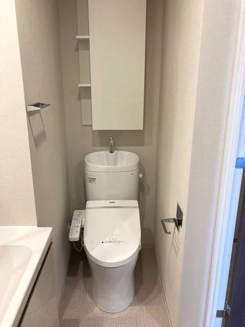 Lefon Progre Kiyosumi Shirakawa Premier - Interior - ["Bathroom sink", "Toilet seat", "Plumbing fixture"]