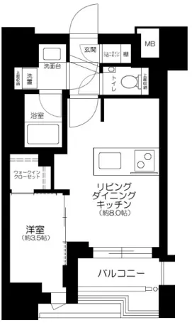 Lugente Itabashi - Floor Plan - ["Floor plan"]