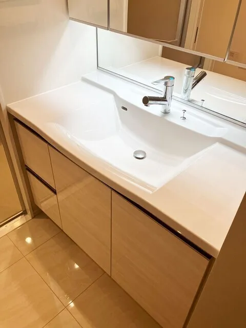 Grand City Tower Tsukishima - Interior - ["Bathroom Sink", "Bathroom cabinet", "Interior design"]