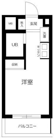 Sky Court Toritsu University No. 2 - Floor Plan - []