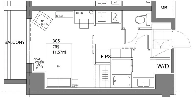 Hmlet Sangenjaya - Floor Plan - ["Plan", "Diagram", "Schematic"]