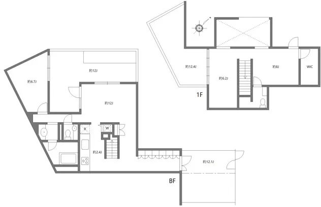 Fukasawa Space 9 - Floor Plan - ["Plan", "Diagram", "Schematic"]